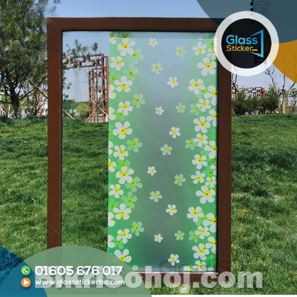 Thai glass partition sitcker.